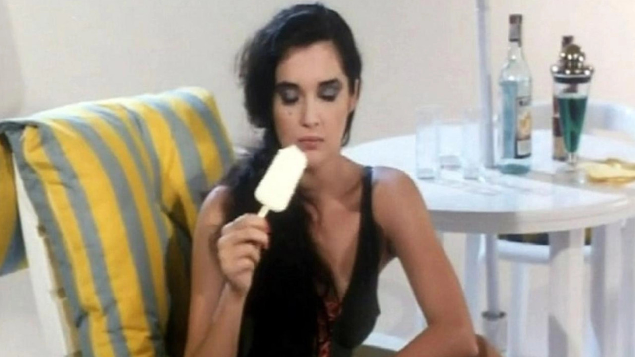 Murder in Blue Light Background