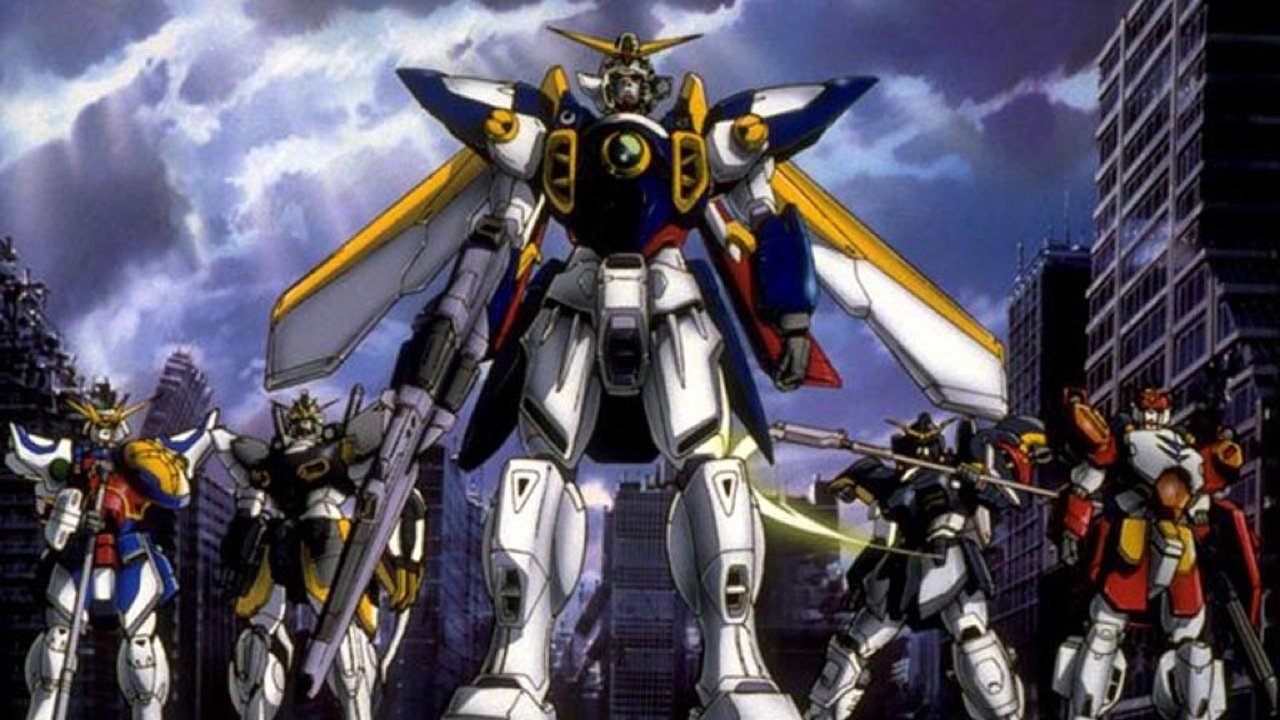Mobile Suit Gundam Wing Background