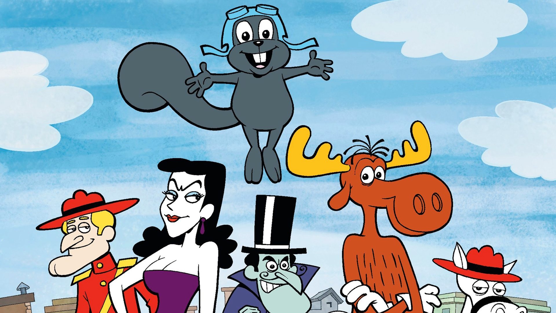 The Bullwinkle Show Background