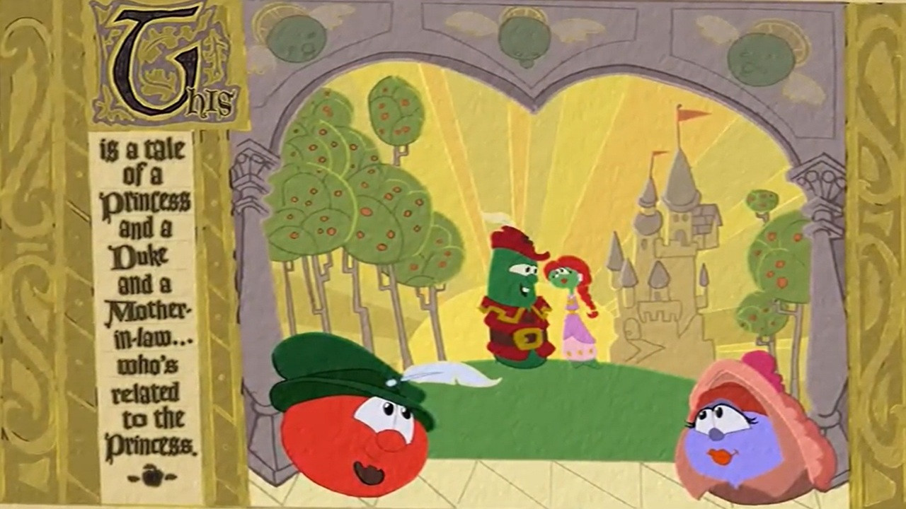 VeggieTales: Duke and the Great Pie War Background