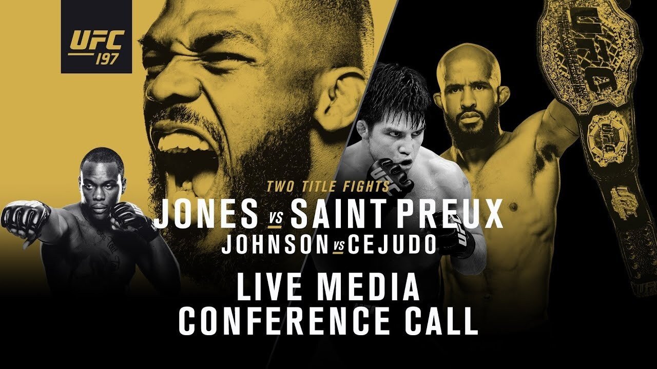 UFC 197: Jones vs. Saint Preux Background