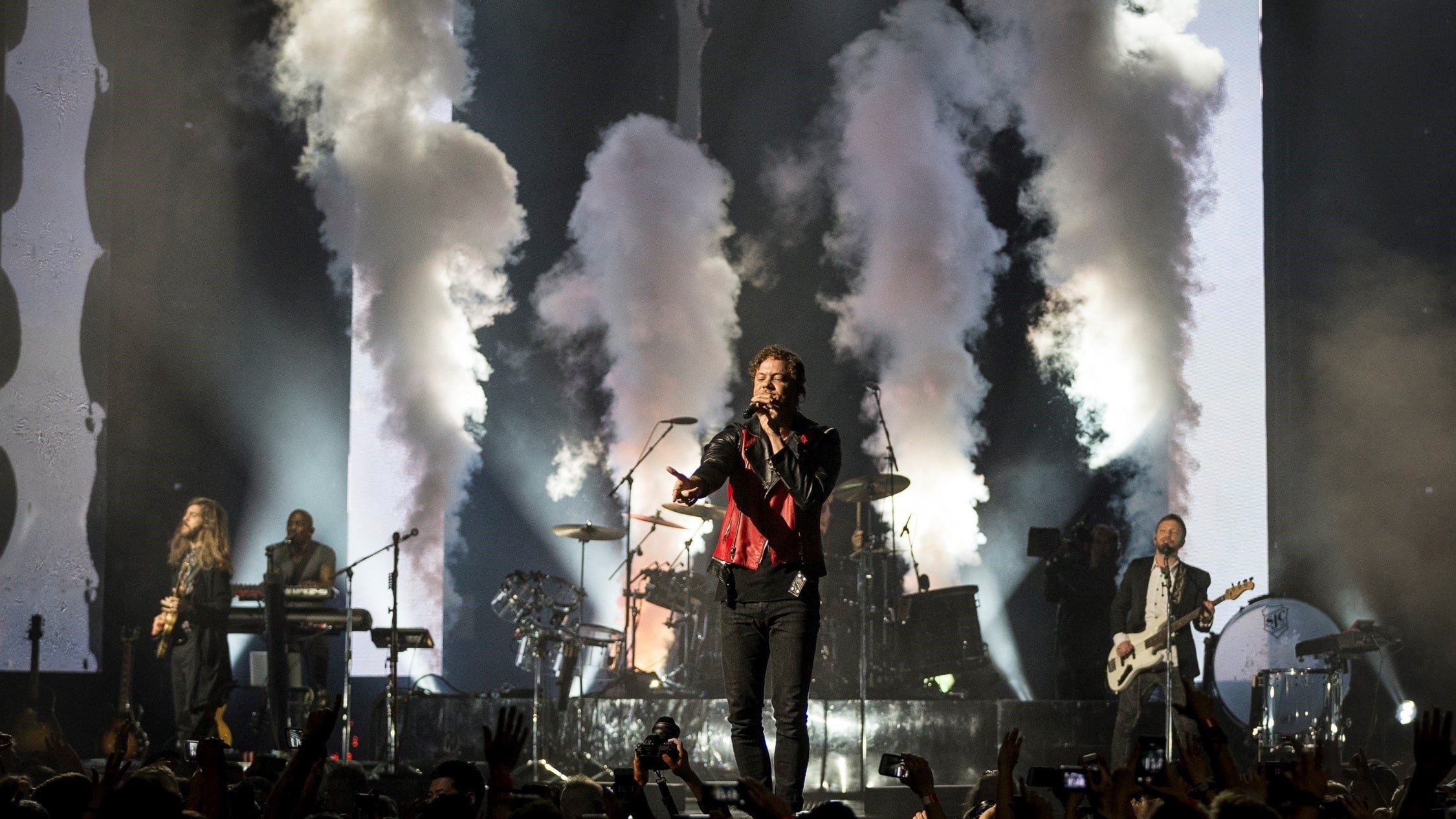 Imagine Dragons: Smoke + Mirrors Live Background