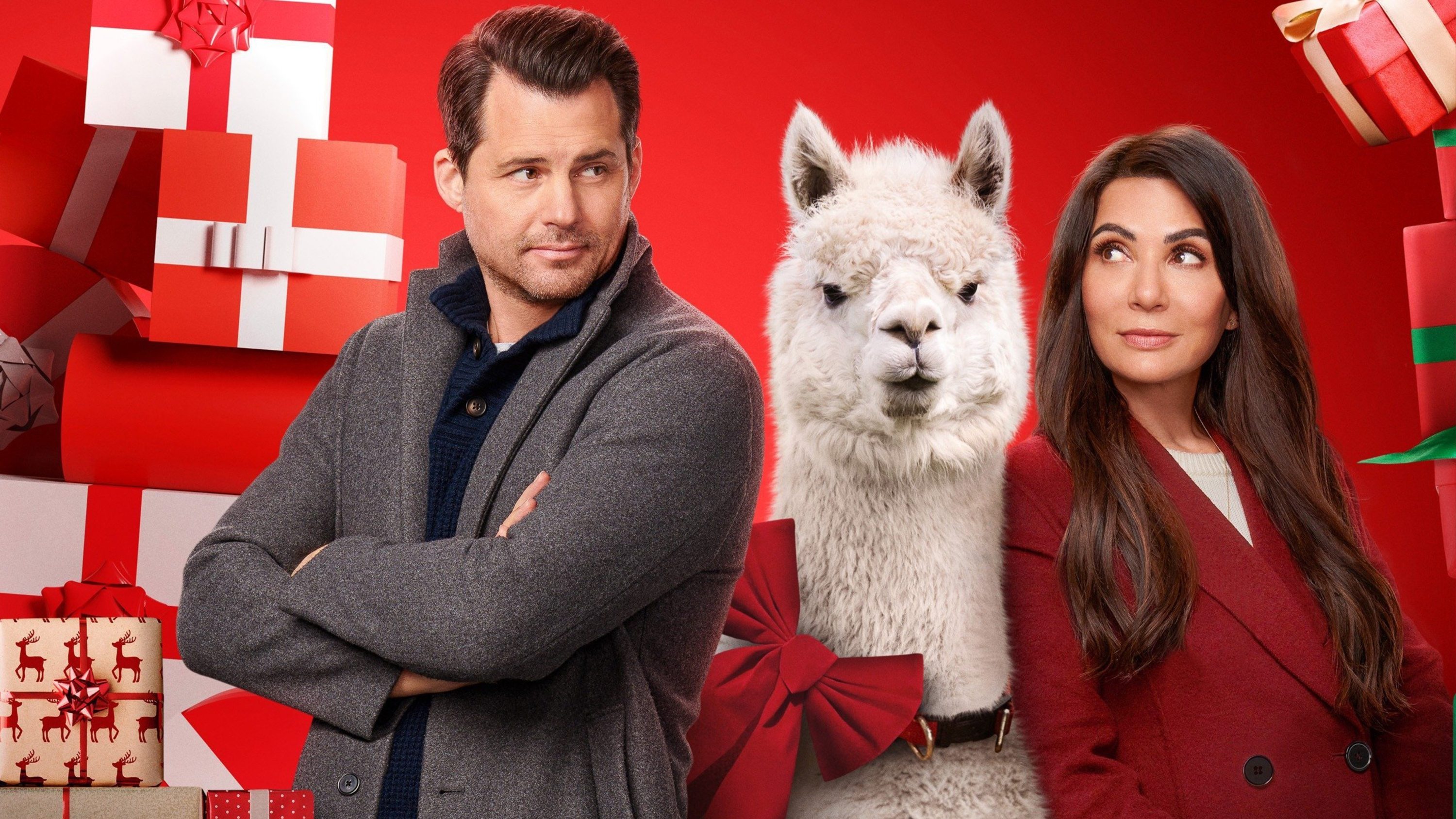 We Wish You a Married Christmas Background