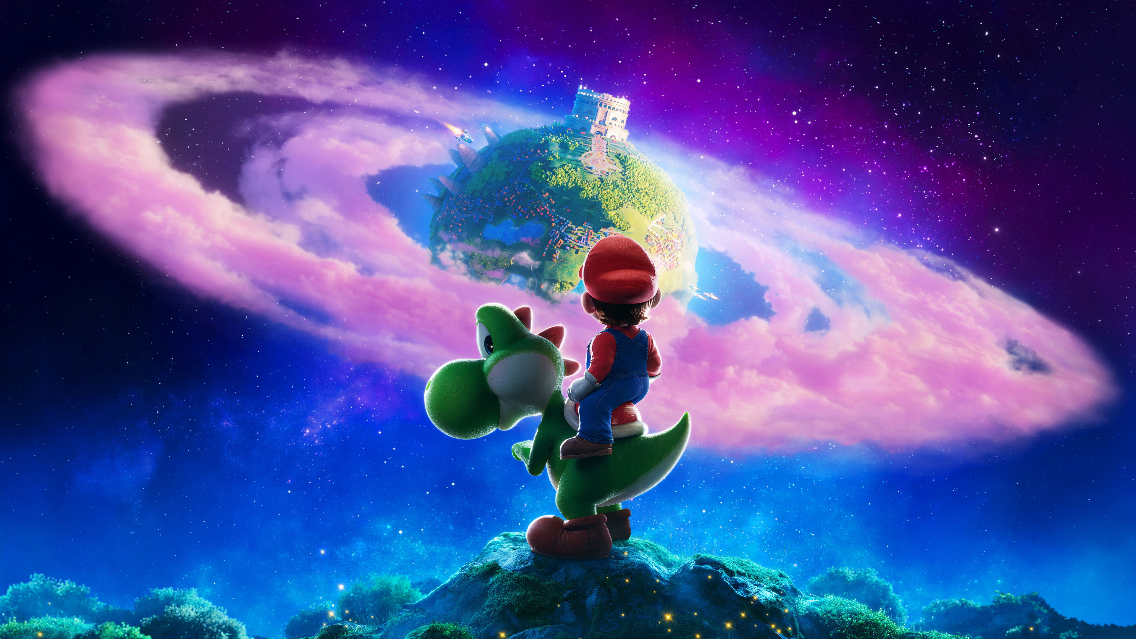 The Super Mario Galaxy Movie Background