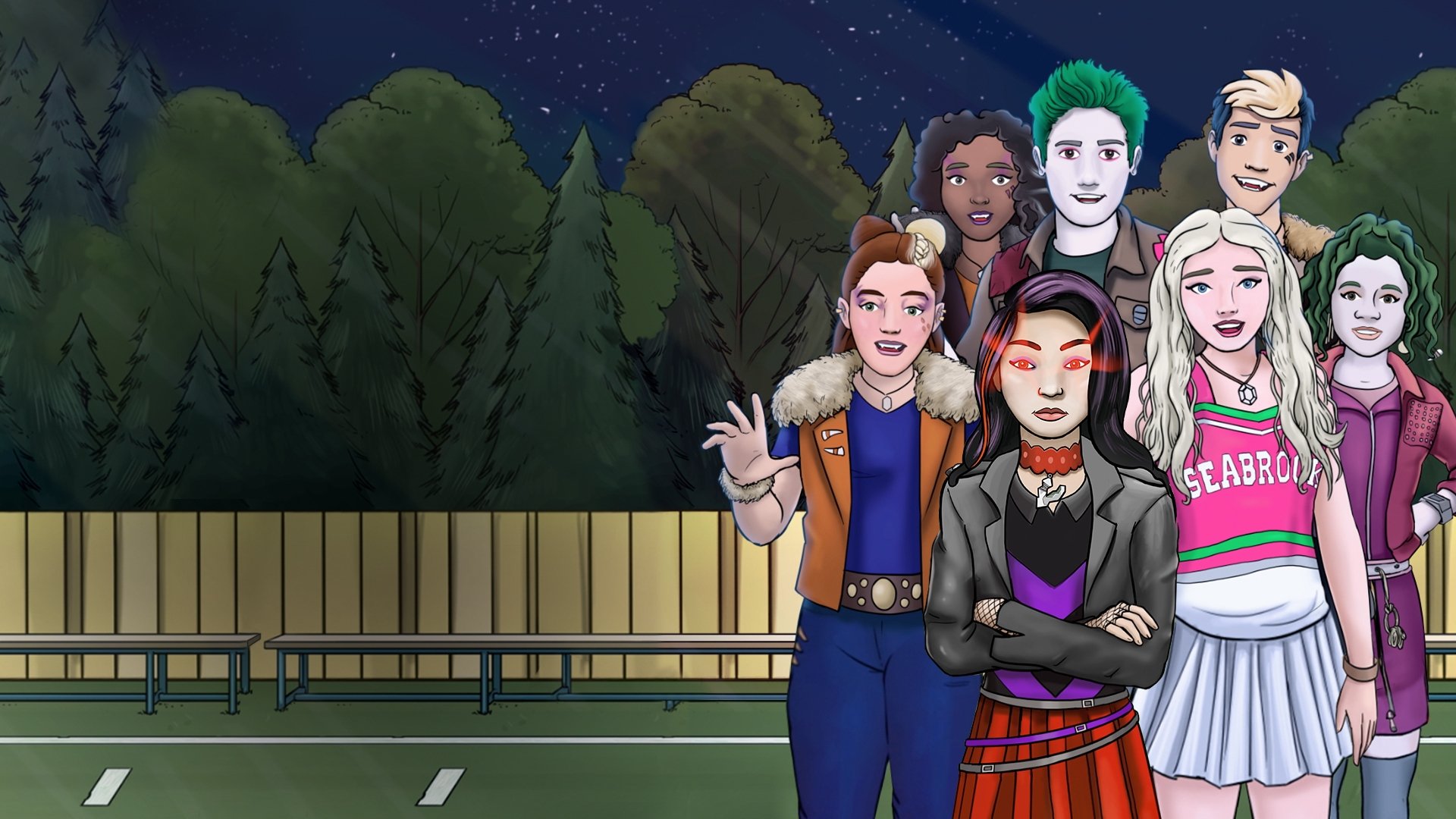 ZOMBIES: Addison's Moonstone Mystery Background