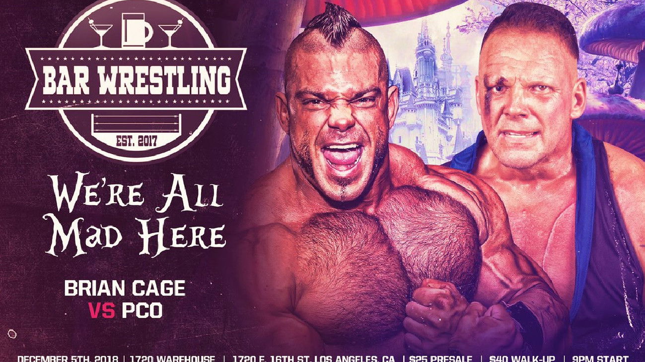 Bar Wrestling 25: We're All Mad Here Background