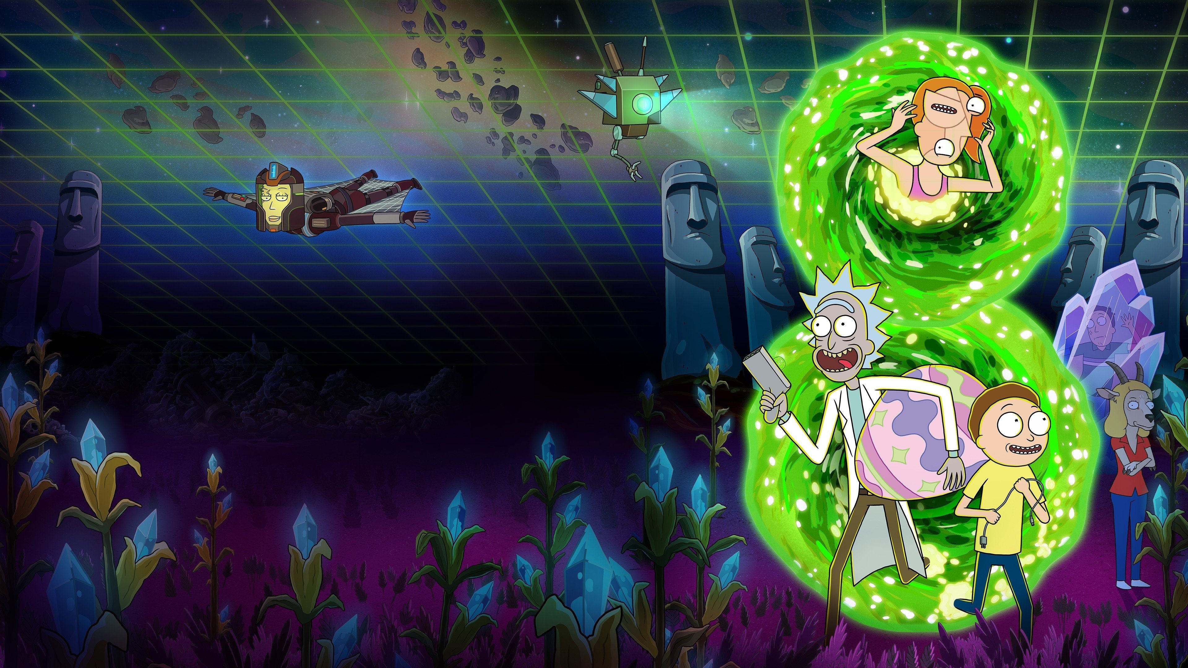 Rick and Morty Background