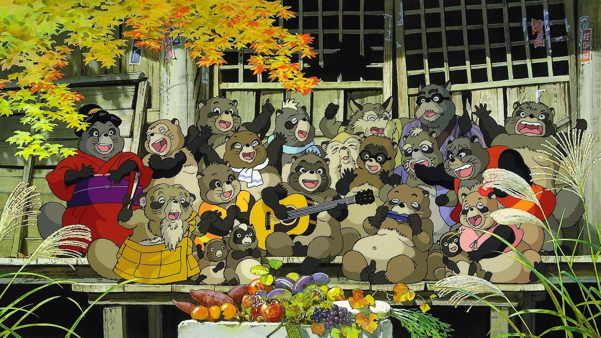 Pom Poko Background