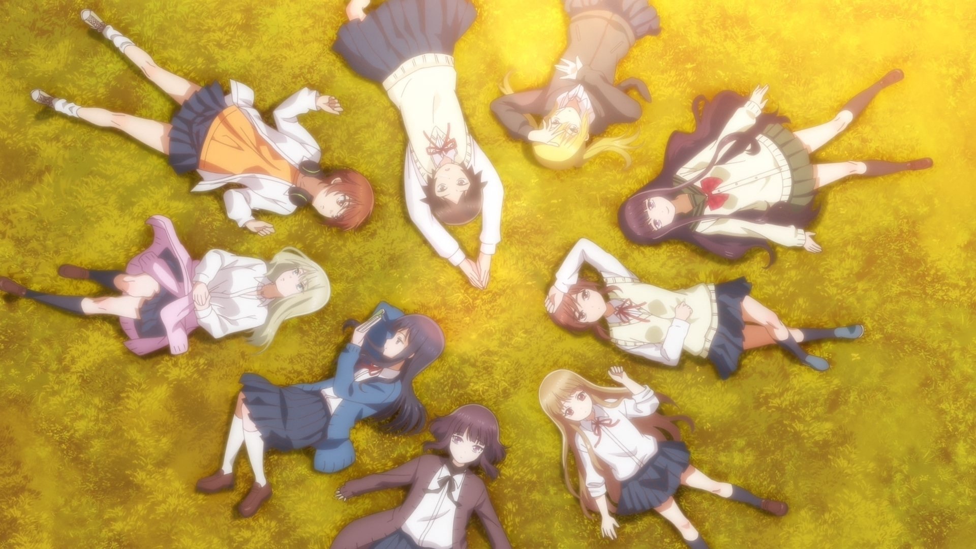 Wasteful Days of High School Girls Background