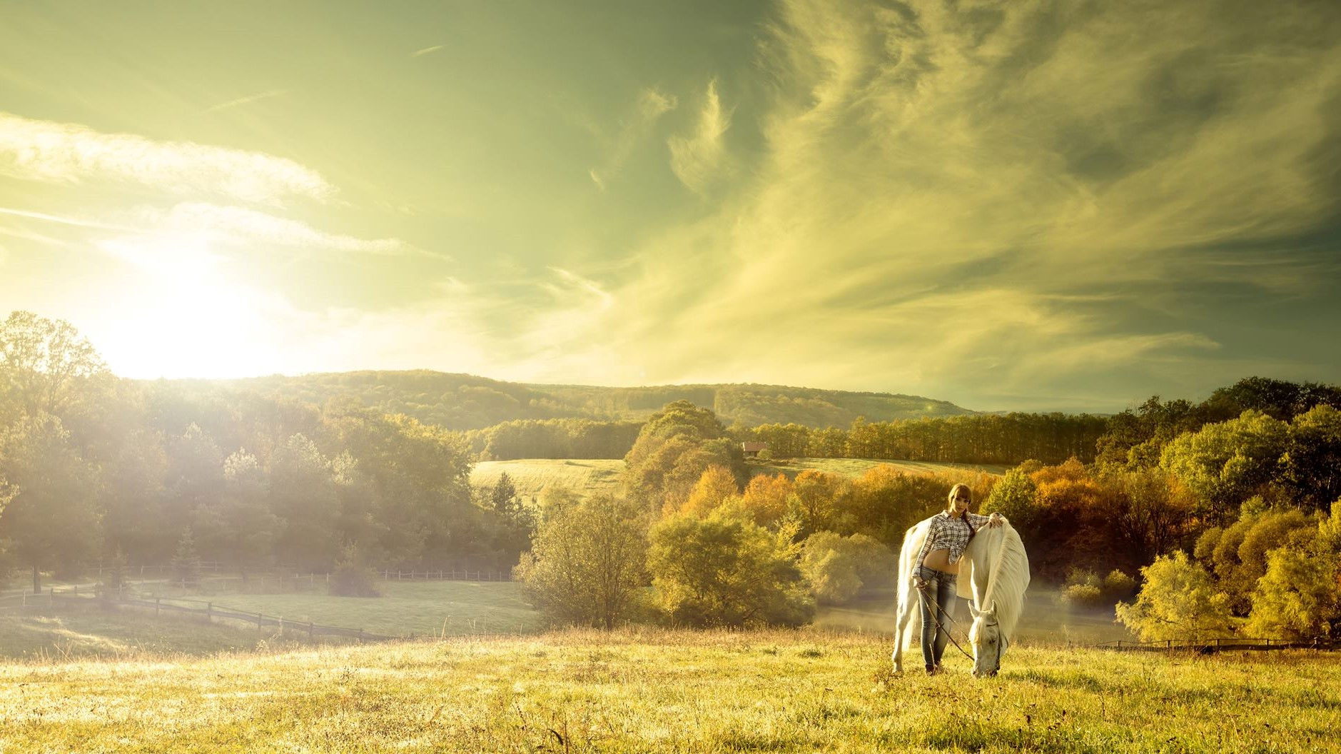 Riding High Background
