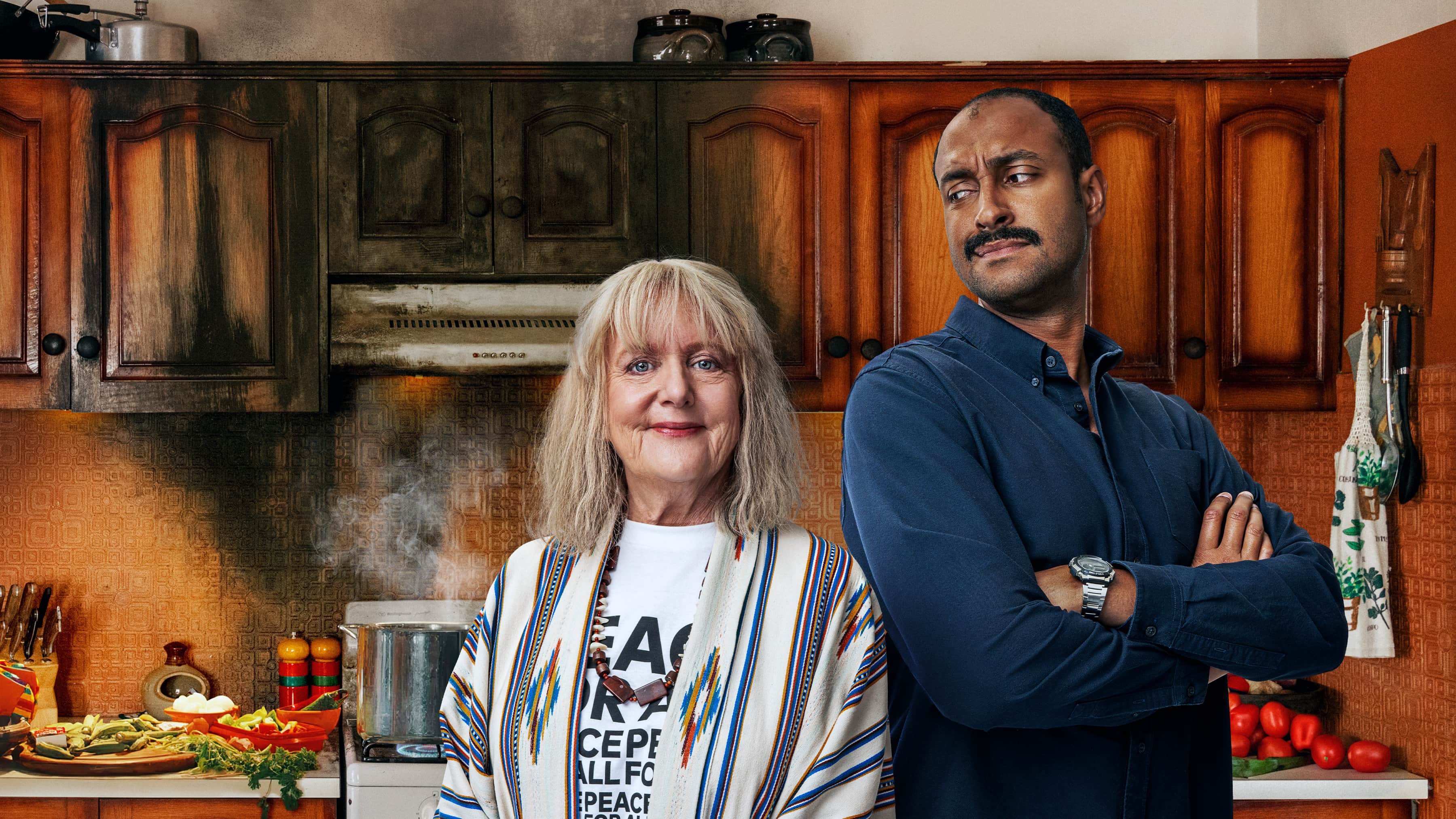 Mother and Son Background