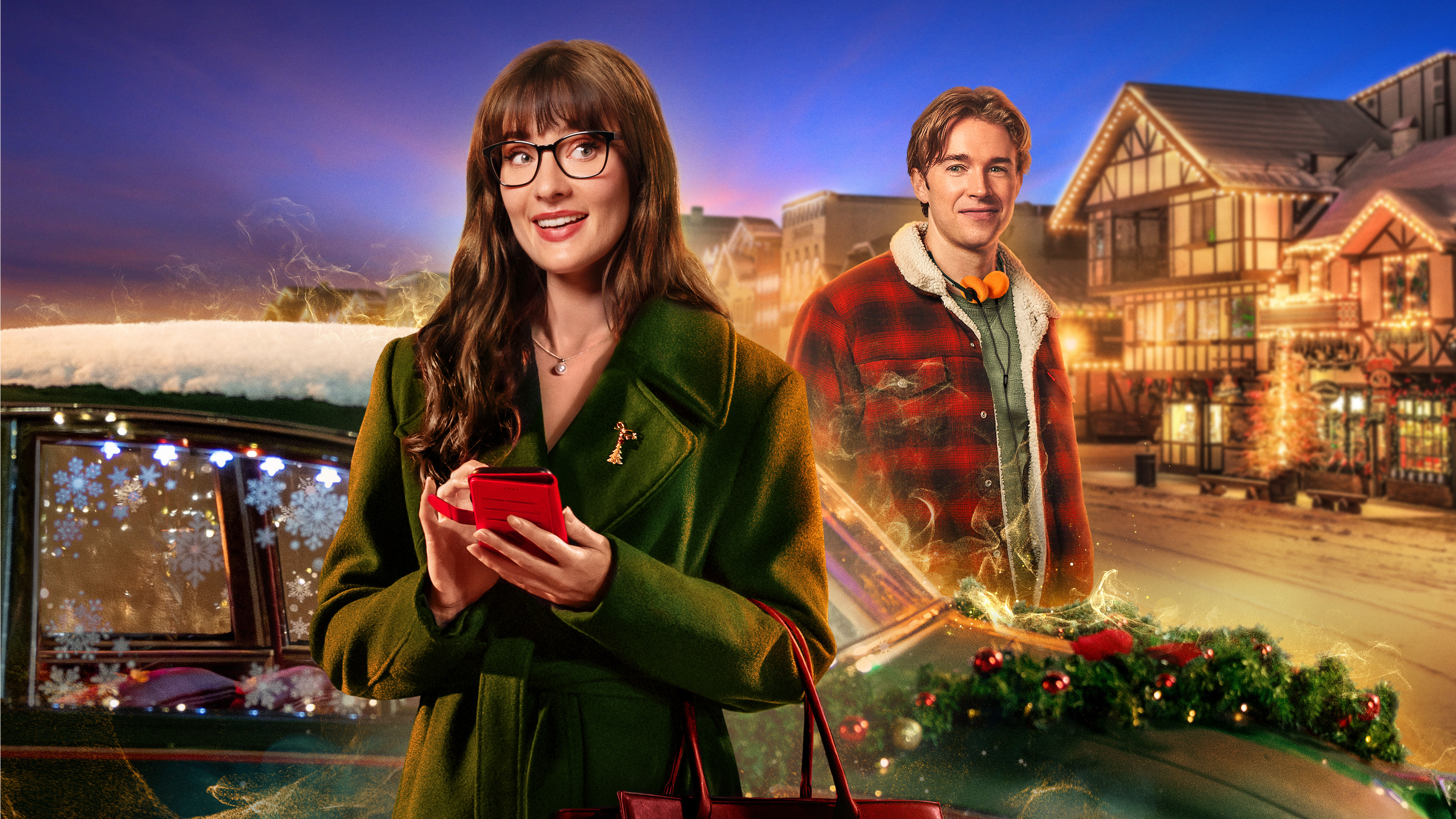 A '90s Christmas Background