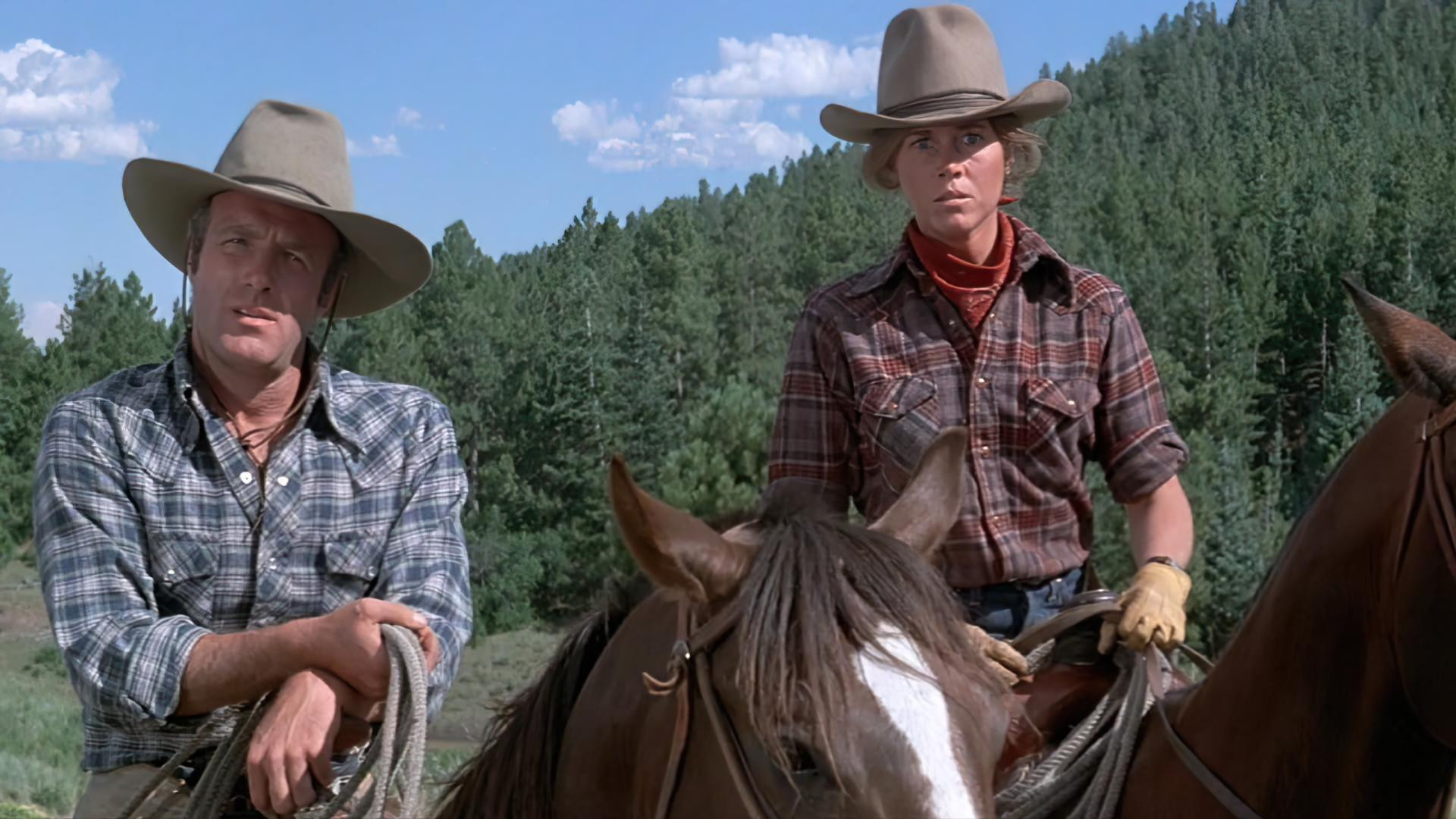 Comes a Horseman Background