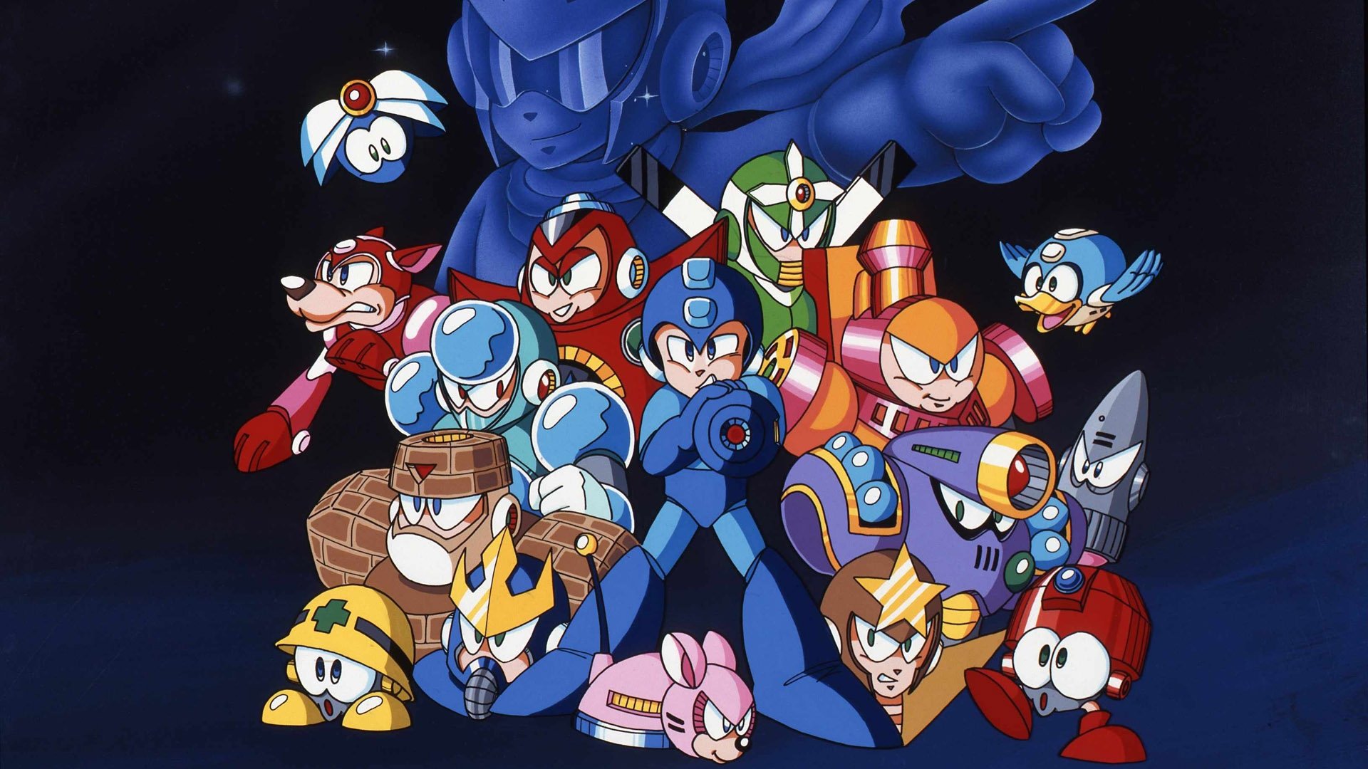 Mega Man Background