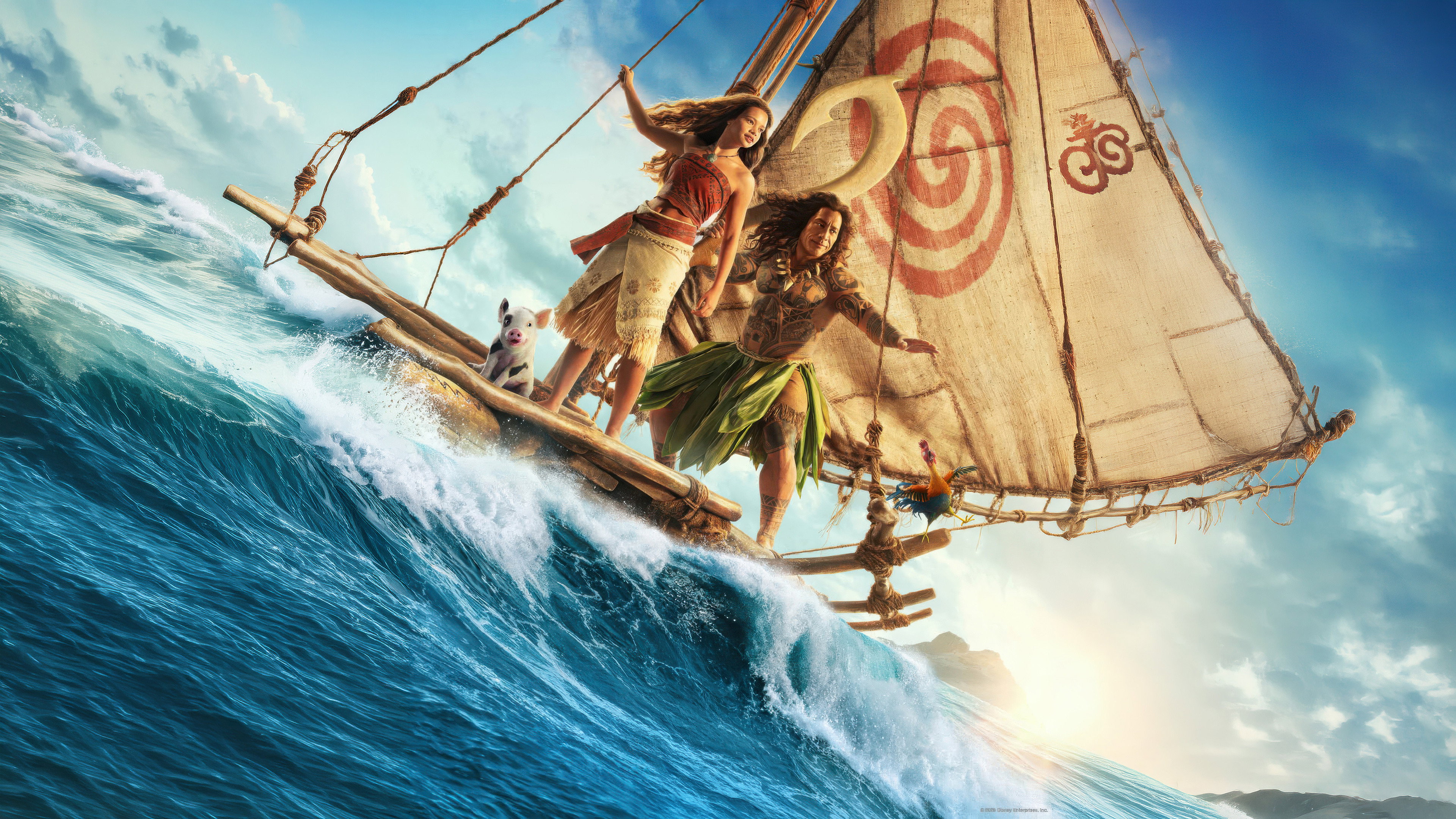 Moana Background (Backdrop)