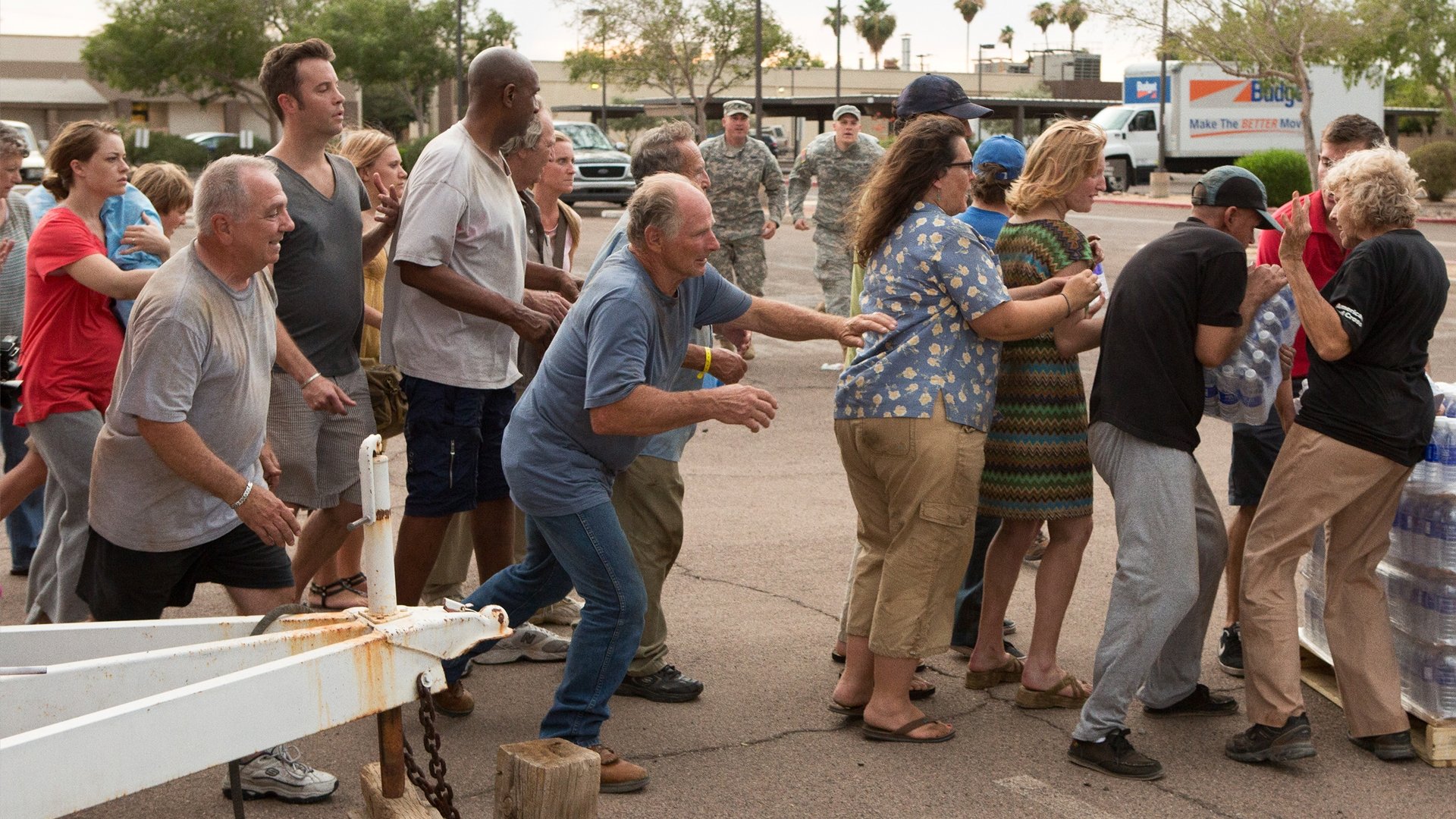 American Blackout Background