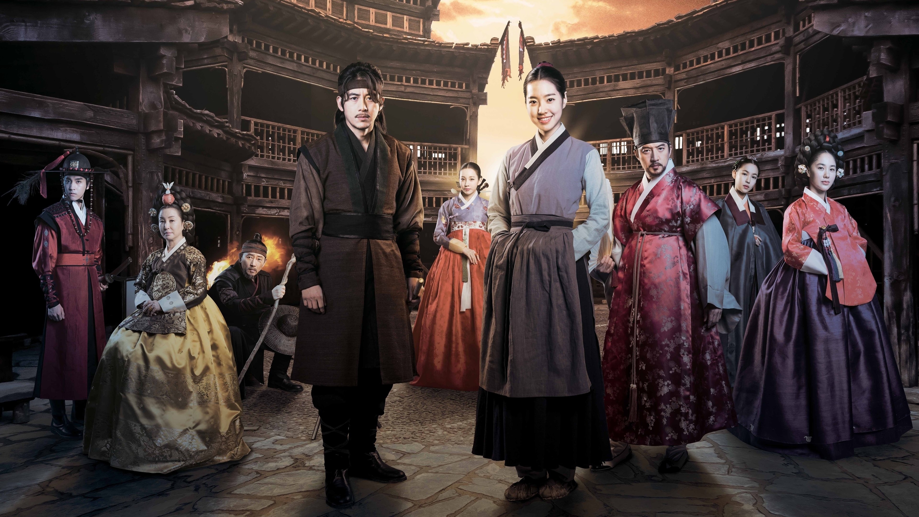 The Flower in Prison Background