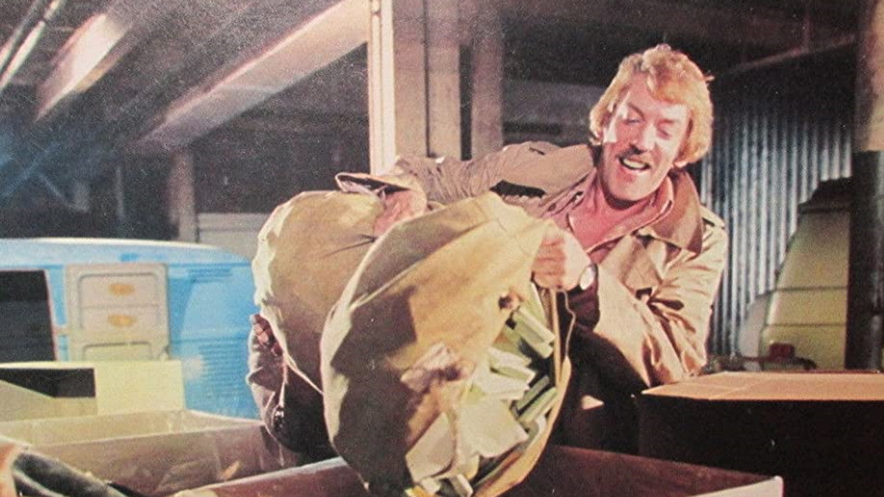 A Man, a Woman and a Bank Background