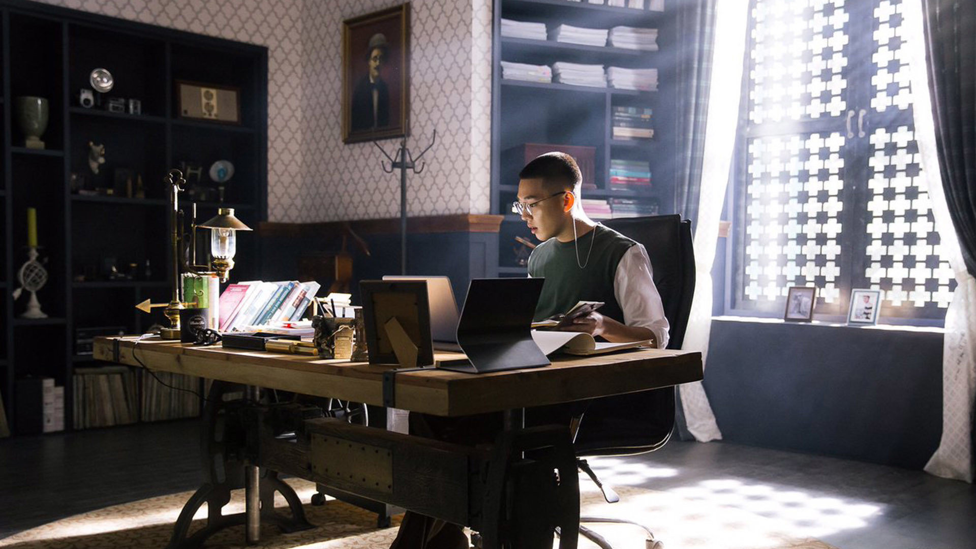 Chicago Typewriter Background