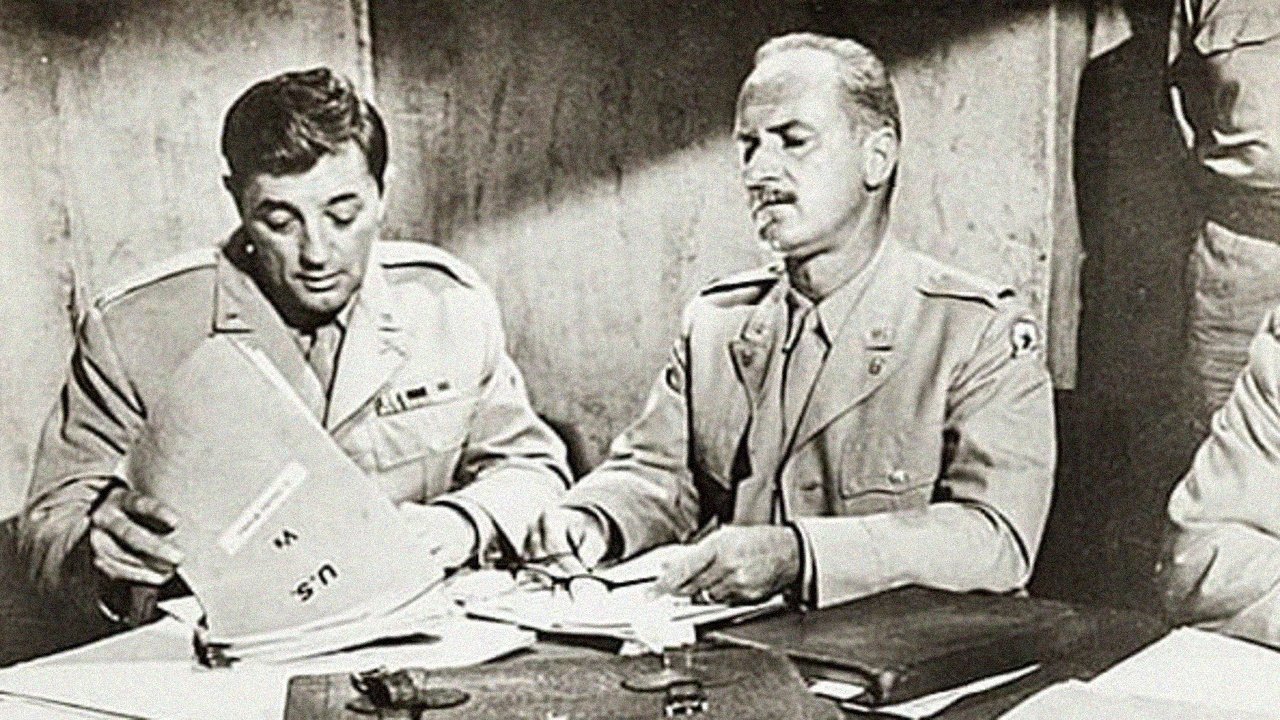 Man in the Middle Background