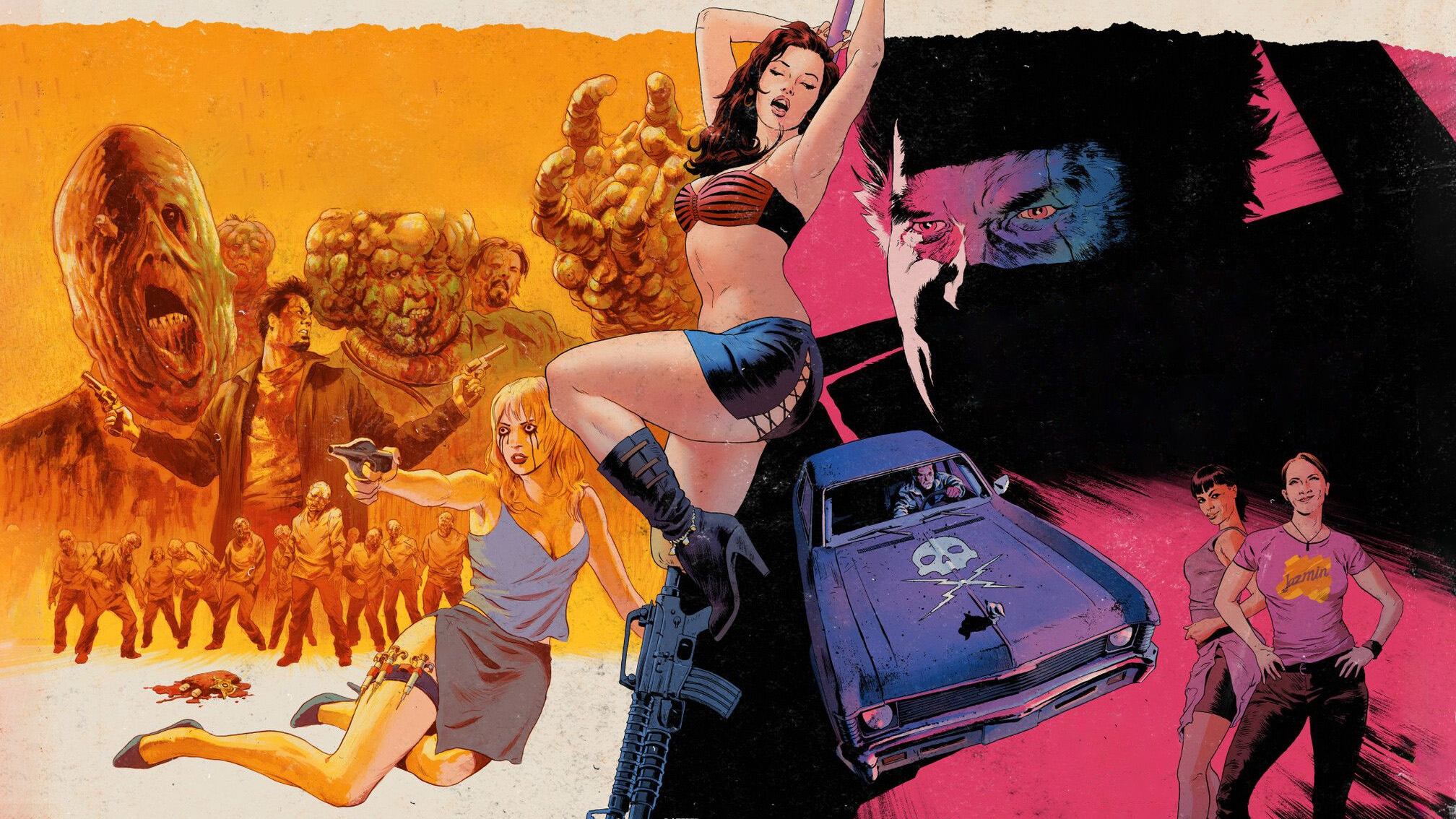 Grindhouse Background
