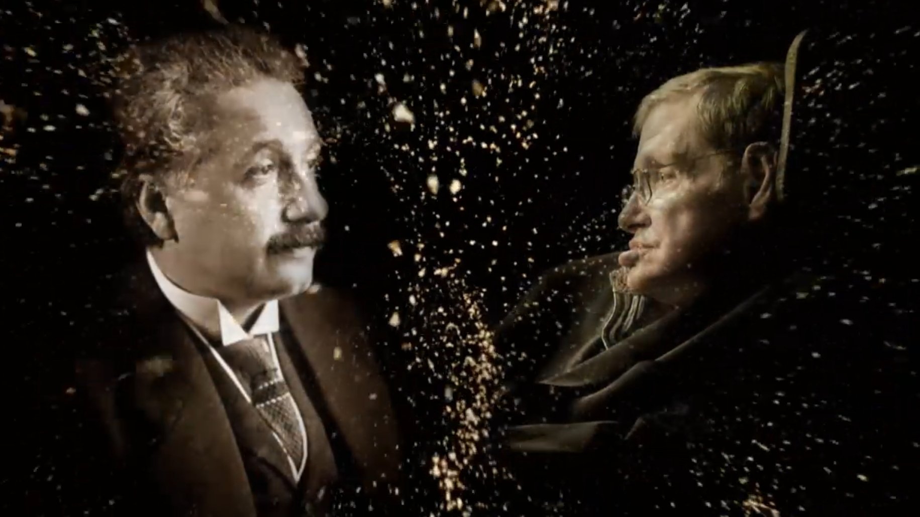 Einstein and Hawking: Masters of Our Universe Background