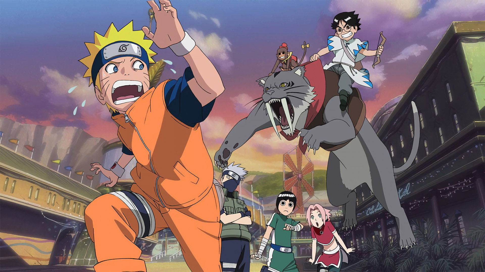 Naruto the Movie: Guardians of the Crescent Moon Kingdom Background