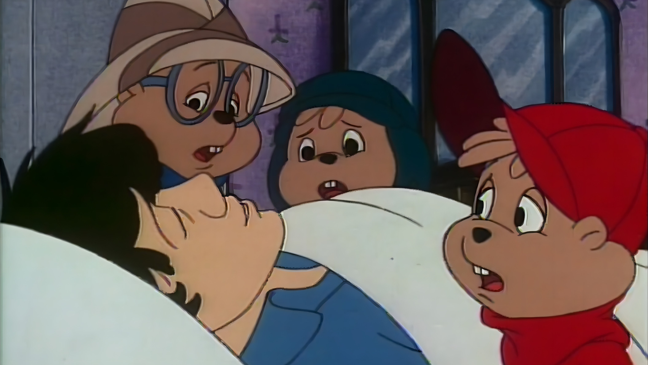 A Chipmunk Reunion Background