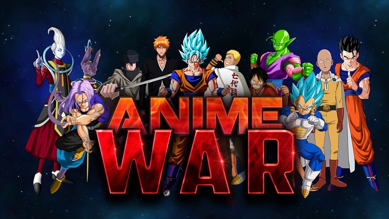 Anime War Background
