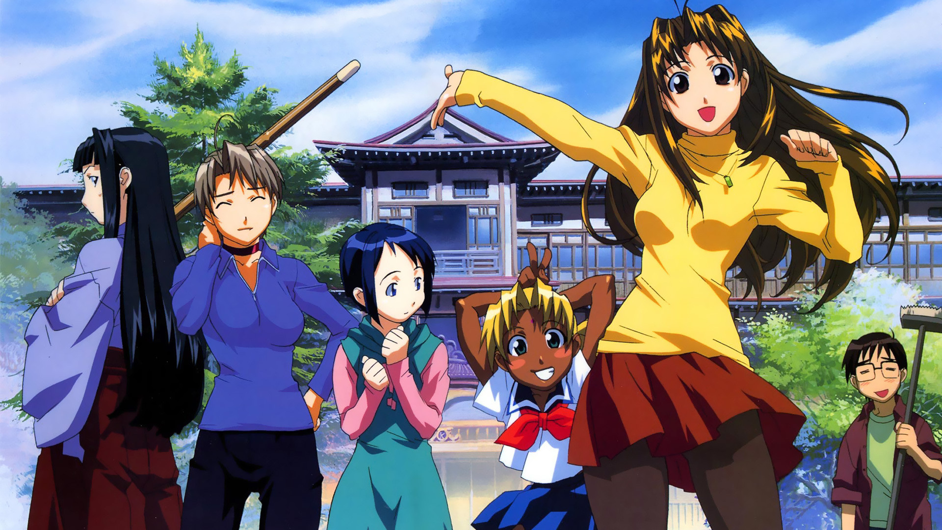Love Hina Background