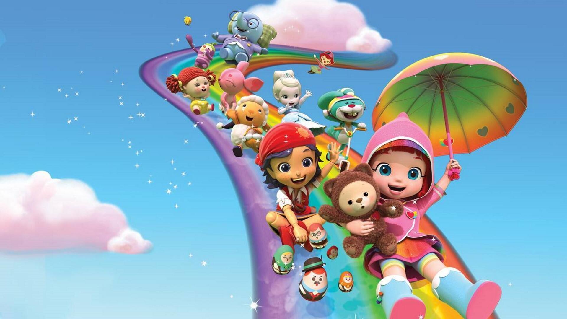 Rainbow Ruby Background