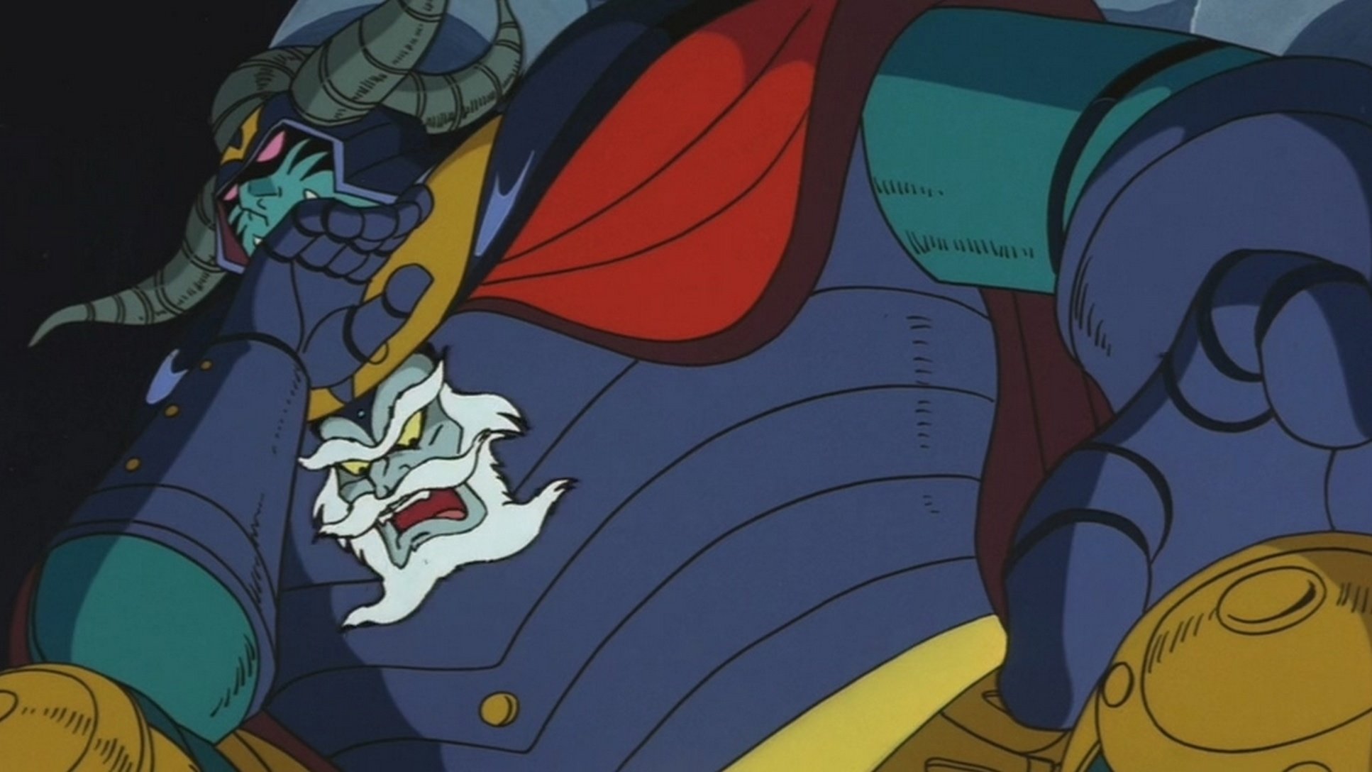 Mazinger Z vs The Great Dark General Background