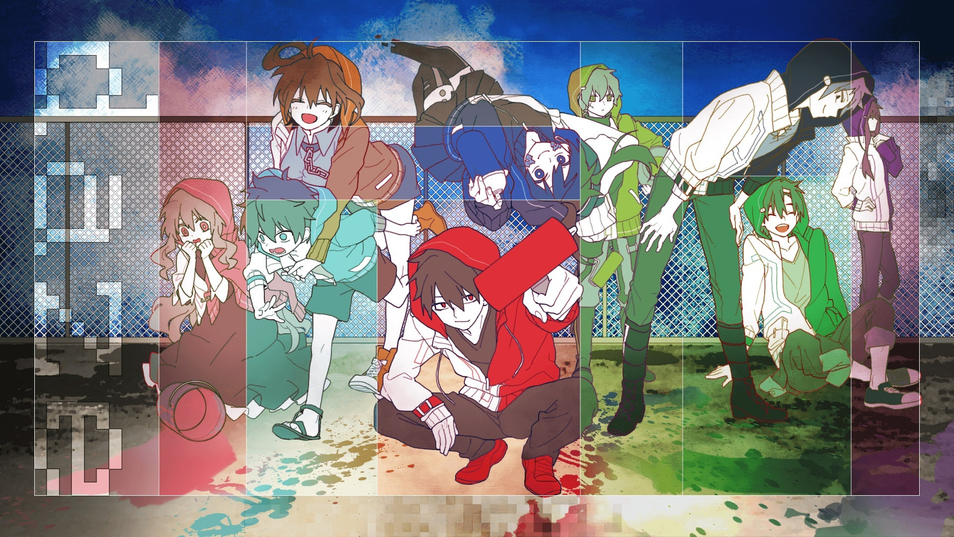 Mekakucity Actors Background
