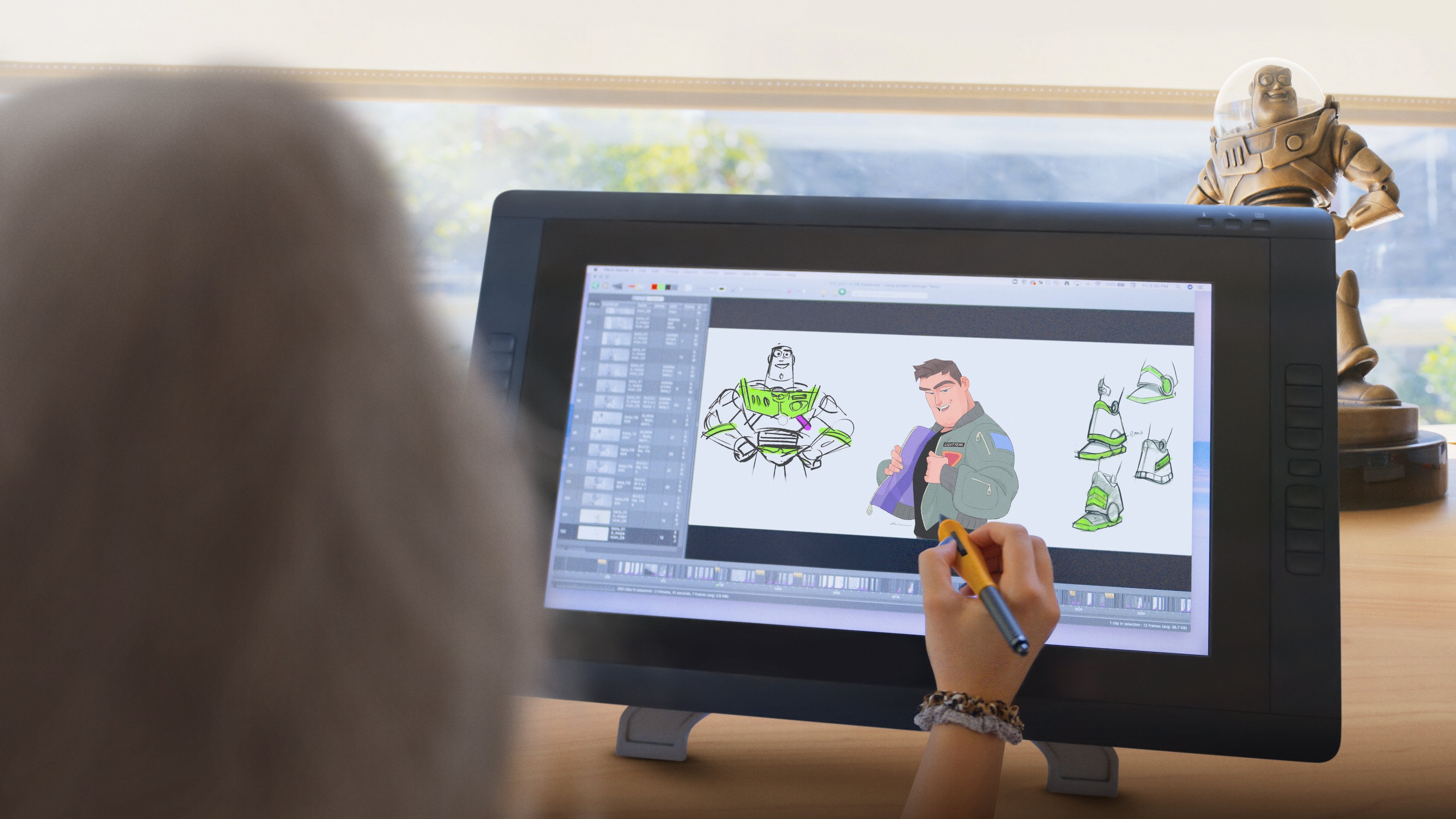 Beyond Infinity: Buzz and the Journey to Lightyear Background