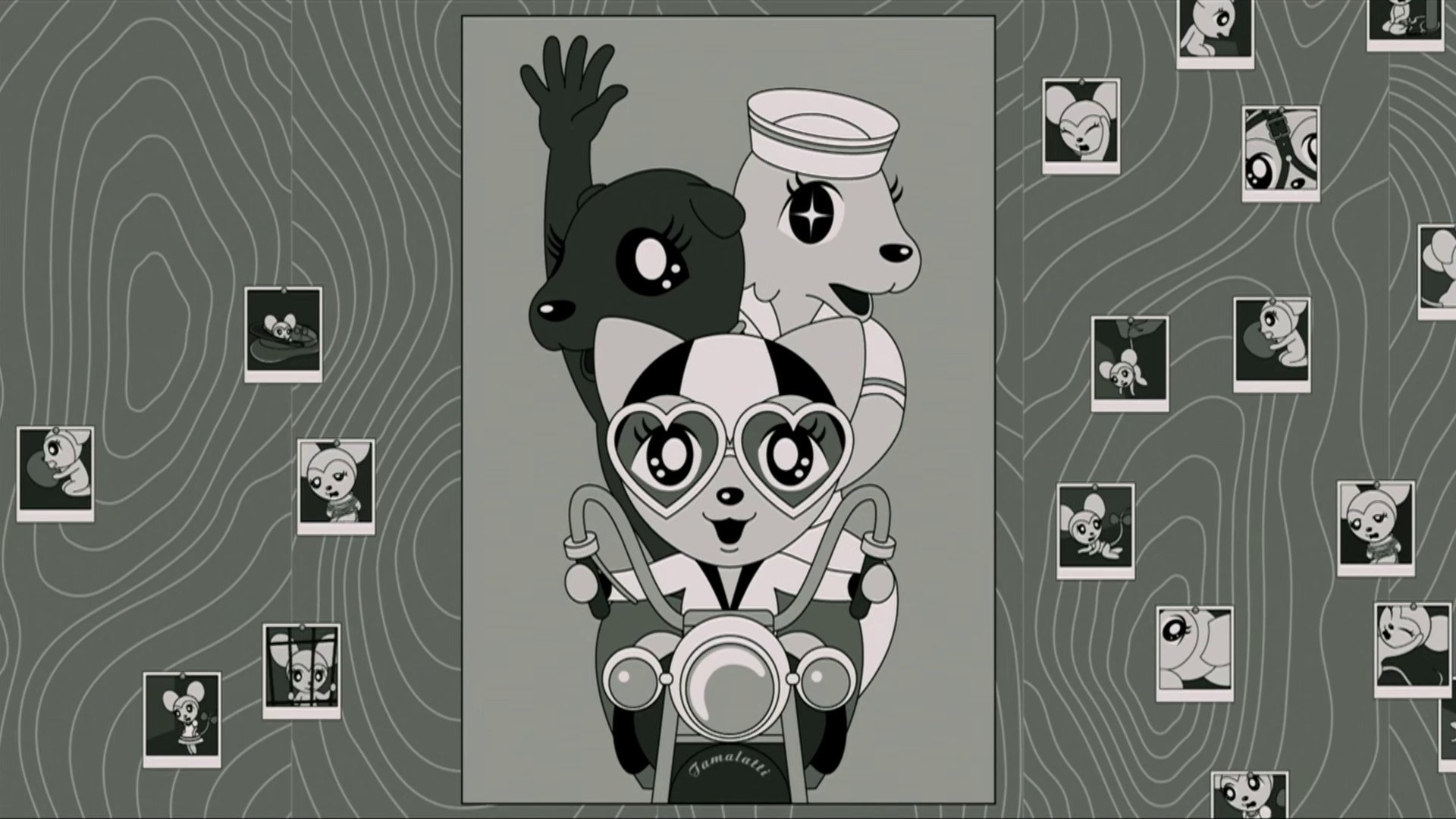 Tamala 2010: A Punk Cat in Space Background