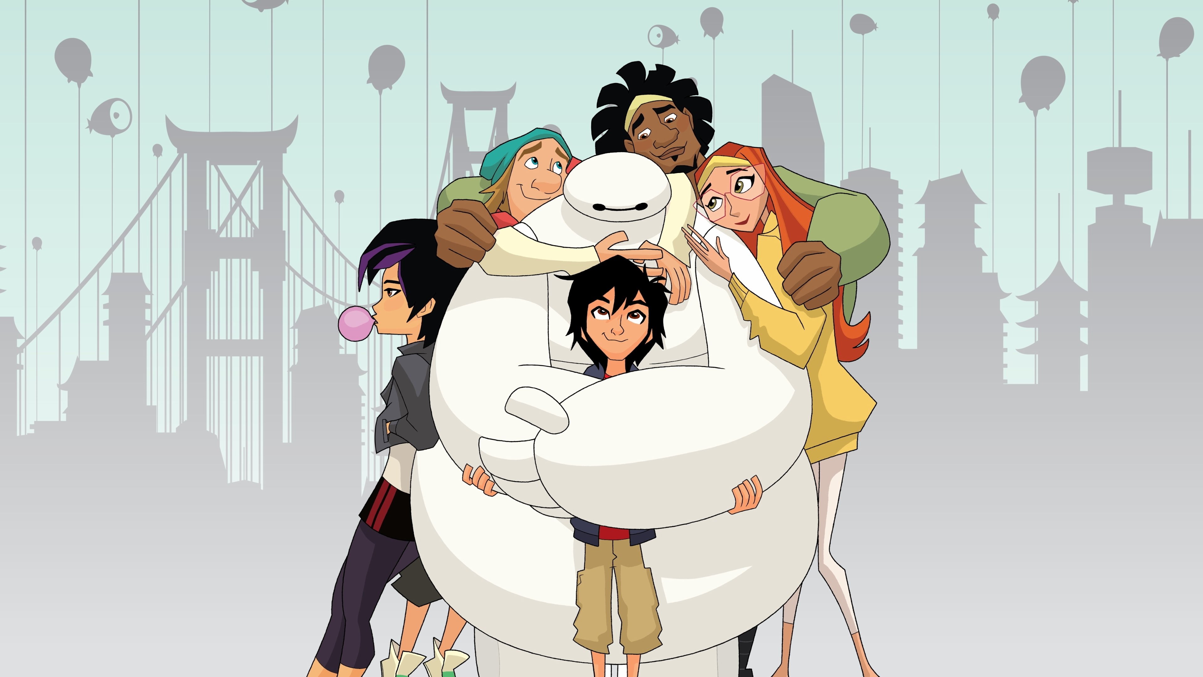 Big Hero 6 The Series Background
