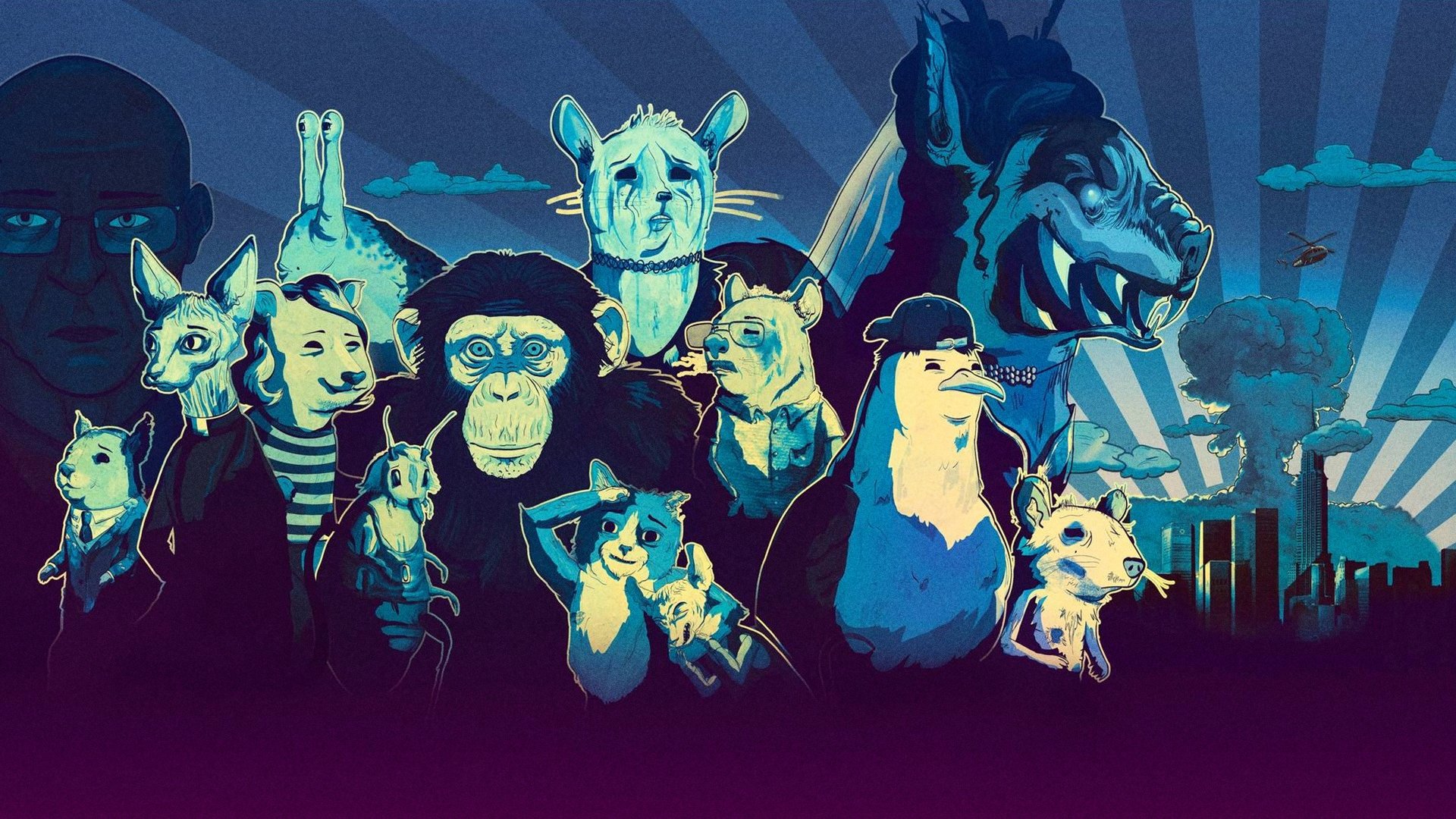 Animals. Background