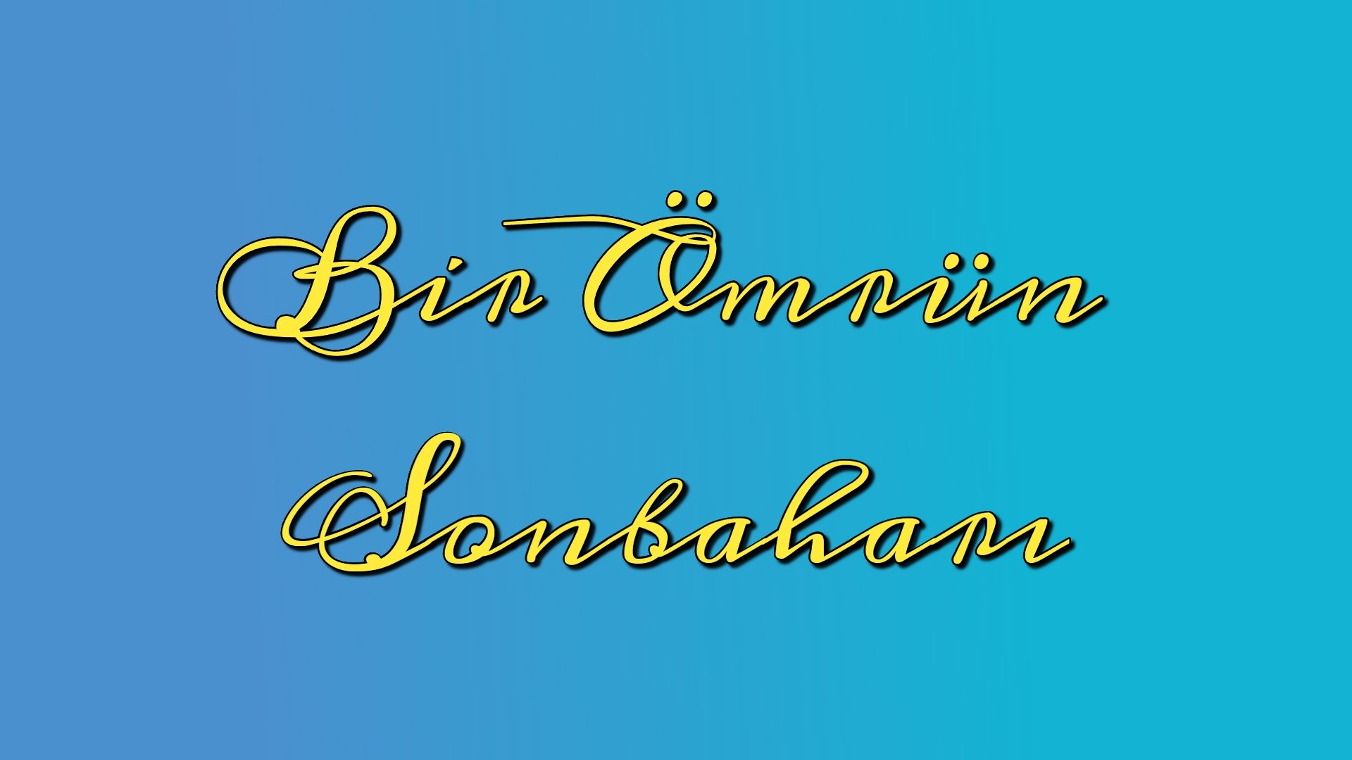 Bir Ömrün Sonbaharı Background
