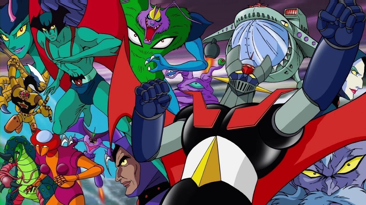 Mazinger Z vs. Devilman Background