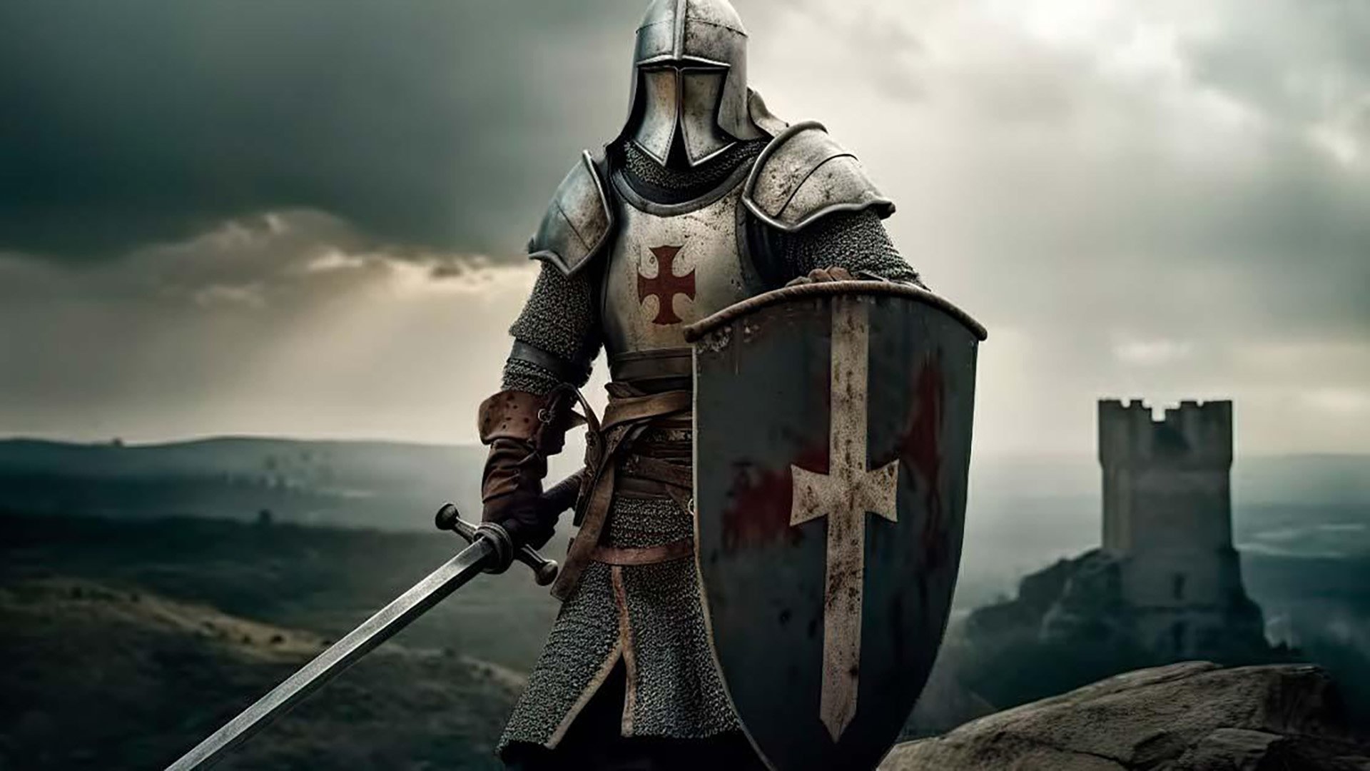 Pirate Treasure of the Knights Templar Background