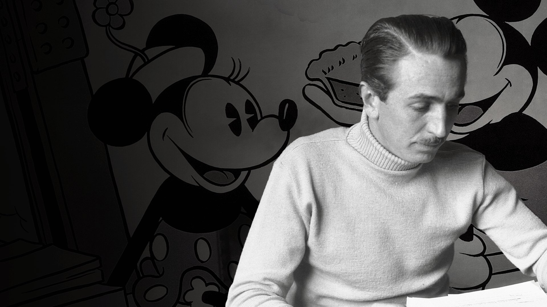 Walt Disney, l'homme qui voulait changer le monde Background