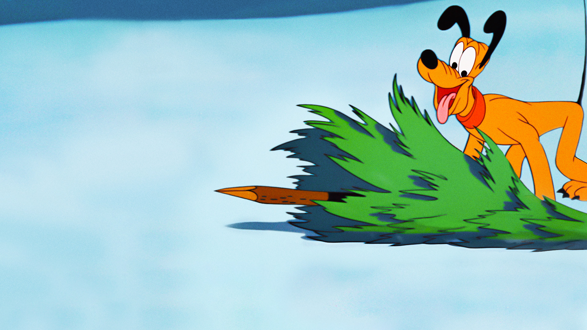 Pluto's Christmas Tree Background