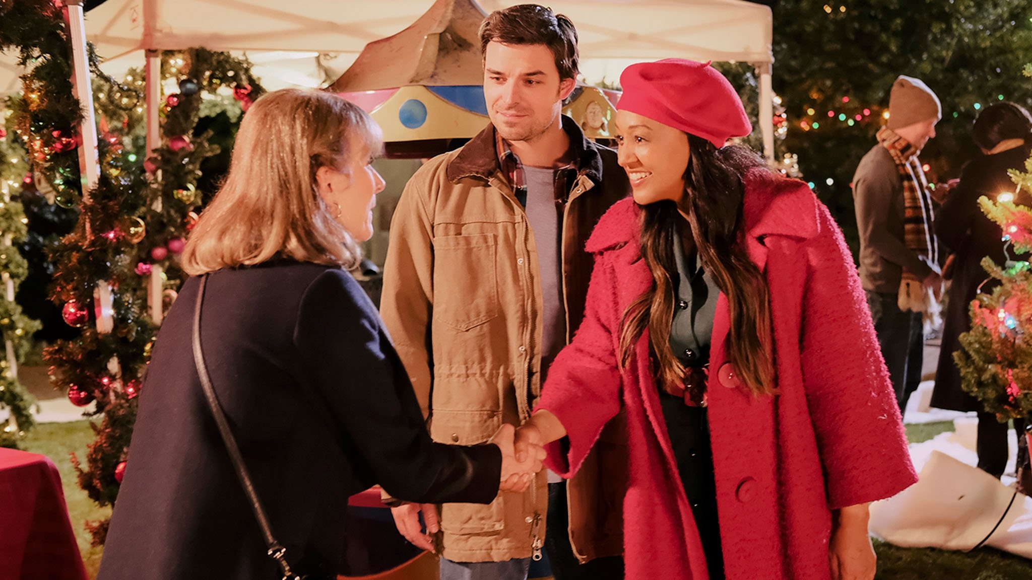 A Very Vintage Christmas Background