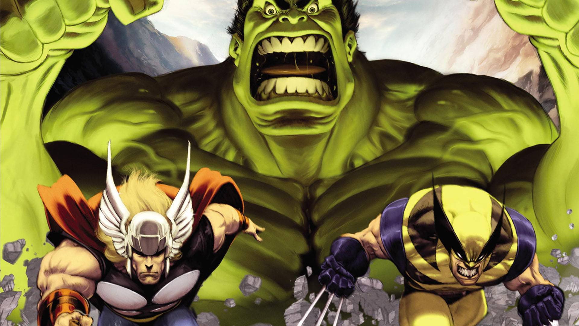 Hulk Vs. Background
