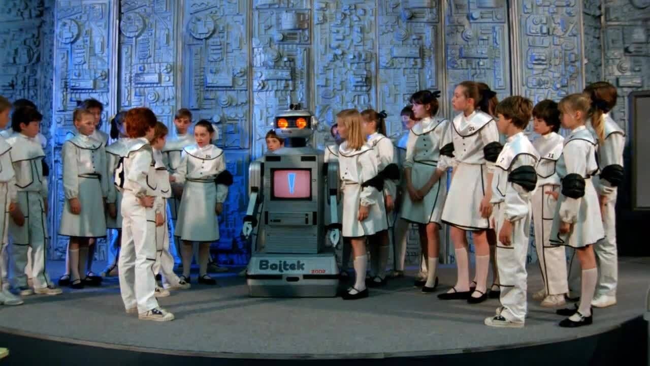 Mr. Blot in Space Background