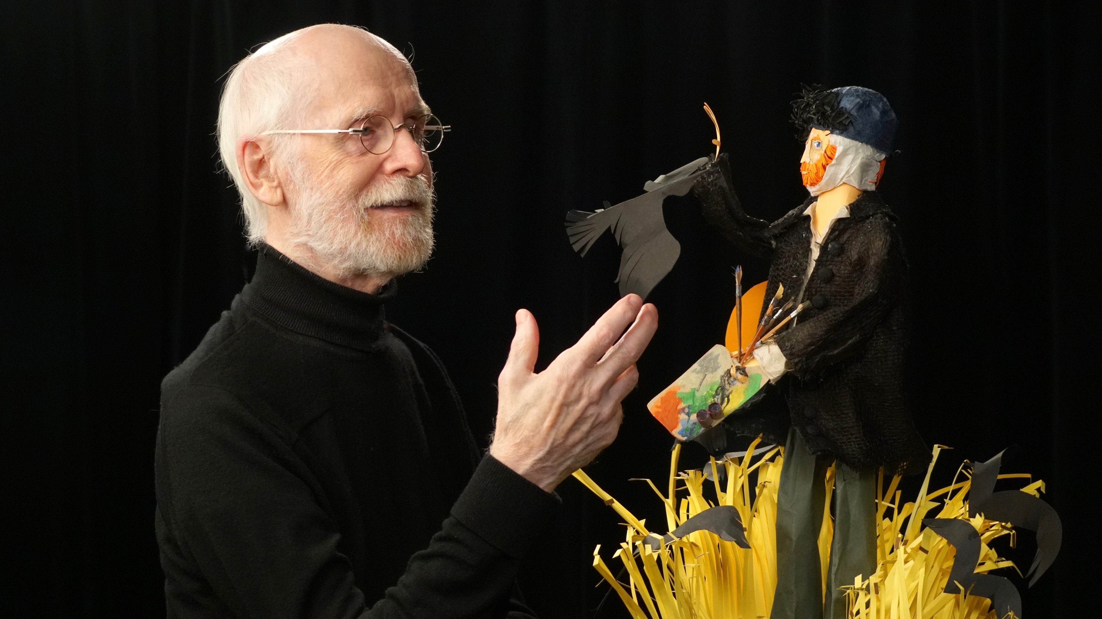 The Paper Man Background