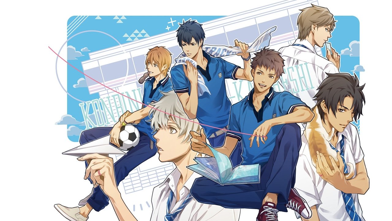 Convenience Store Boy Friends Background