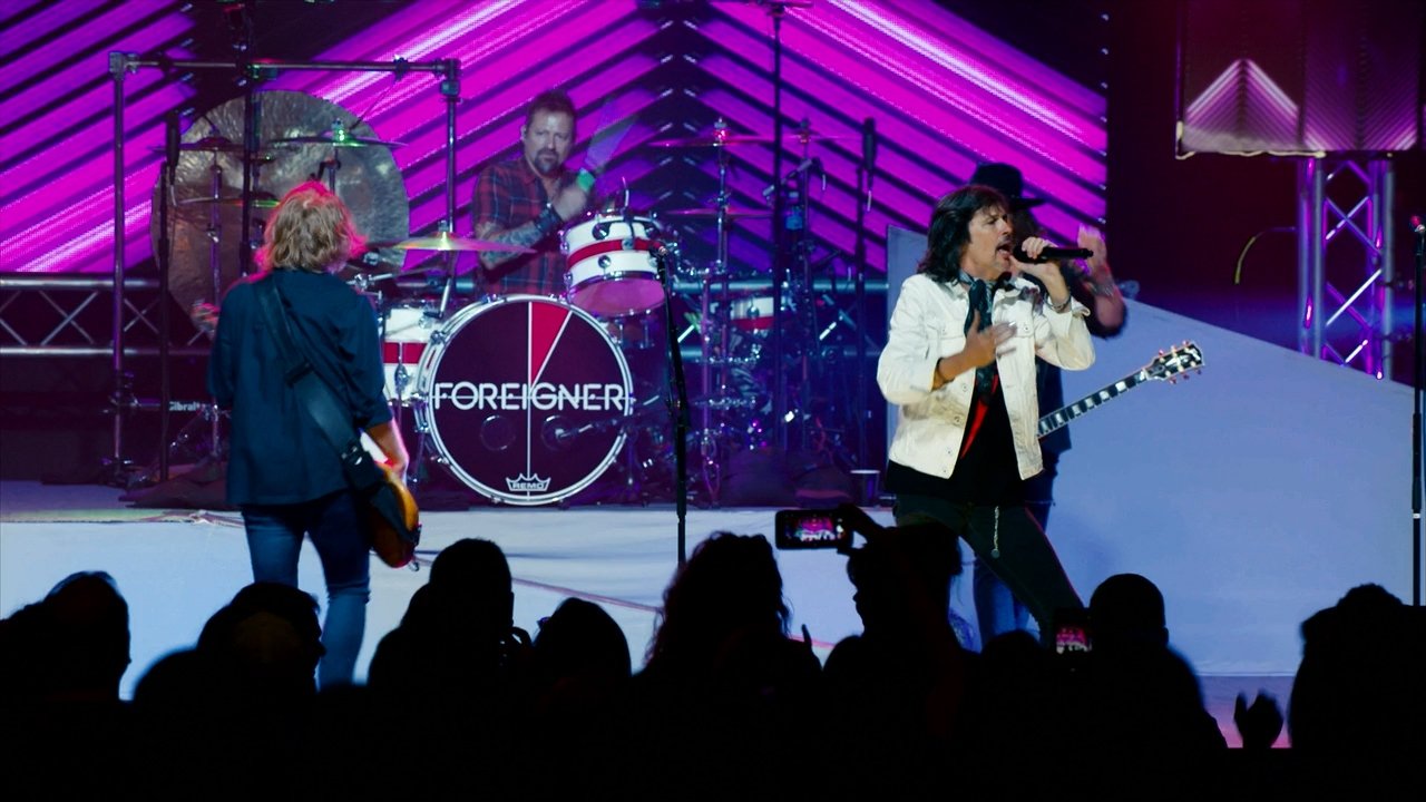 Foreigner - Double Vision 40 Live.Reloaded Background