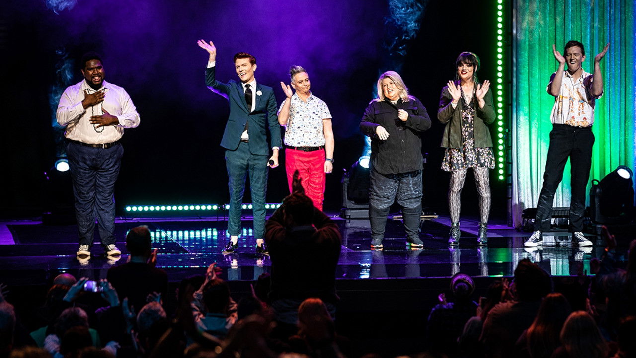 Rhys Nicholson's Big Queer Comedy Concert Background