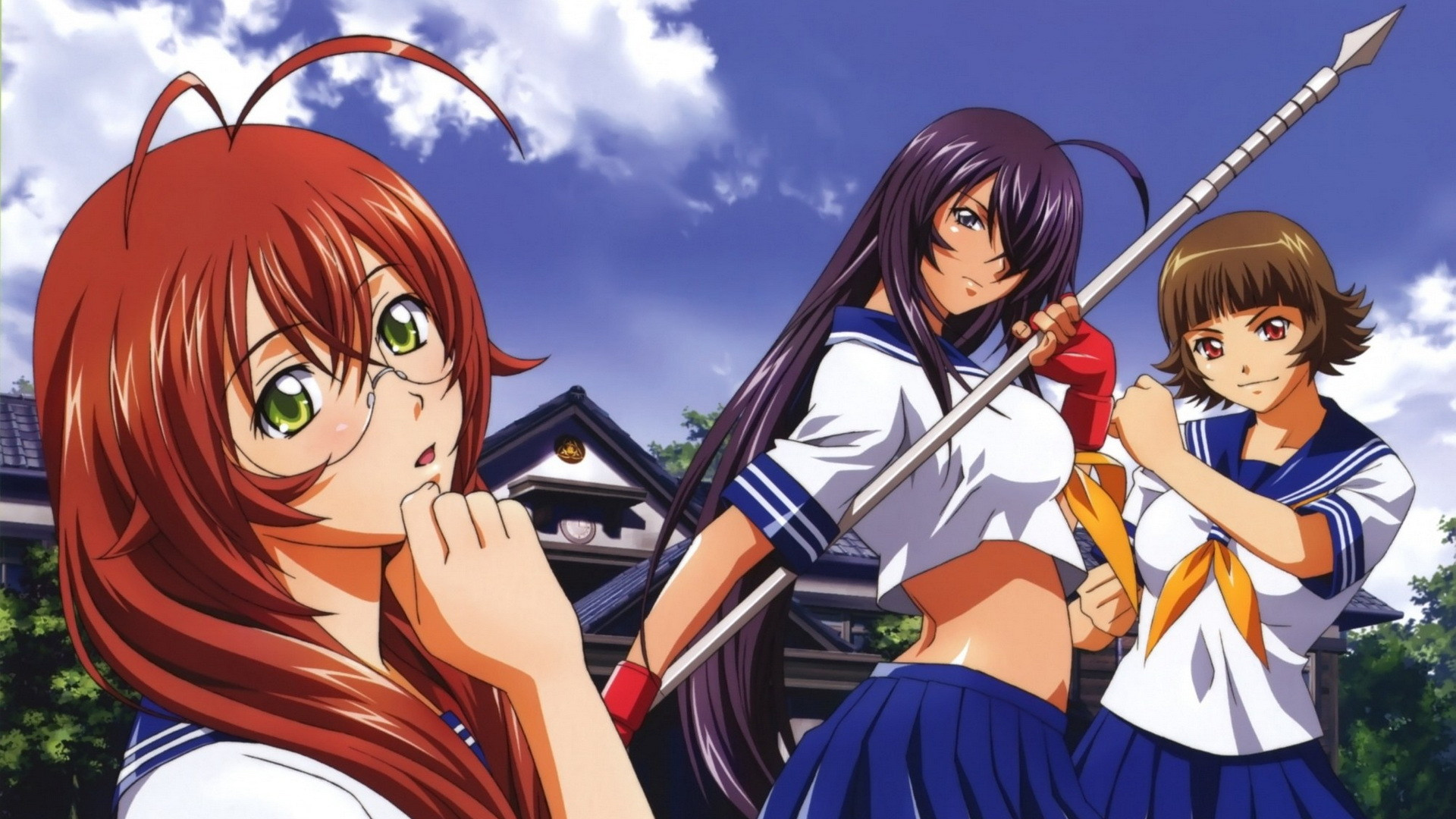 Ikki Tousen in Kyoto Background